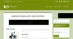 Desktop Screenshot of kansasgenealogy.com